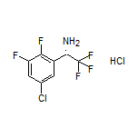 (S)-1-(5-Chloro-2,3-difluorophenyl)-2,2,2-trifluoroethanamine Hydrochloride