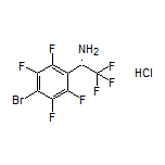 (S)-1-(4-Bromo-2,3,5,6-tetrafluorophenyl)-2,2,2-trifluoroethanamine Hydrochloride