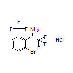 1-[2-Bromo-6-(trifluoromethyl)phenyl]-2,2,2-trifluoroethanamine Hydrochloride