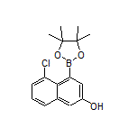 8-Chloro-3-hydroxynaphthalene-1-boronic Acid Pinacol Ester