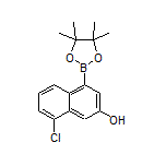 5-Chloro-3-hydroxynaphthalene-1-boronic Acid Pinacol Ester