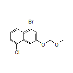 1-Bromo-5-chloro-3-(methoxymethoxy)naphthalene