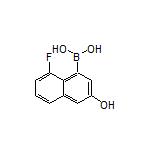 8-Fluoro-3-hydroxynaphthalene-1-boronic Acid