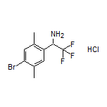 1-(4-Bromo-2,5-dimethylphenyl)-2,2,2-trifluoroethanamine Hydrochloride