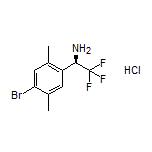 (R)-1-(4-Bromo-2,5-dimethylphenyl)-2,2,2-trifluoroethanamine Hydrochloride