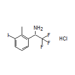 2,2,2-Trifluoro-1-(3-iodo-2-methylphenyl)ethanamine Hydrochloride