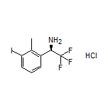 (R)-2,2,2-Trifluoro-1-(3-iodo-2-methylphenyl)ethanamine Hydrochloride