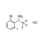 1-(2-Bromo-6-methylphenyl)-2,2,2-trifluoroethanamine Hydrochloride