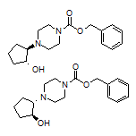 trans-2-(4-Cbz-1-piperazinyl)cyclopentanol