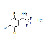 1-(4,5-Dichloro-2-fluorophenyl)-2,2,2-trifluoroethanamine Hydrochloride