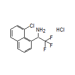 1-(8-Chloro-1-naphthyl)-2,2,2-trifluoroethanamine Hydrochloride