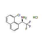 (R)-1-(8-Chloro-1-naphthyl)-2,2,2-trifluoroethanamine Hydrochloride