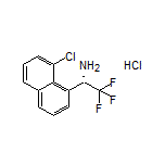 (S)-1-(8-Chloro-1-naphthyl)-2,2,2-trifluoroethanamine Hydrochloride