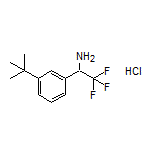 1-[3-(tert-Butyl)phenyl]-2,2,2-trifluoroethanamine Hydrochloride