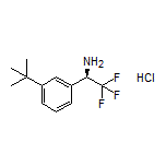 (R)-1-[3-(tert-Butyl)phenyl]-2,2,2-trifluoroethanamine Hydrochloride