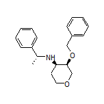 (3R,4R)-3-(Benzyloxy)-N-[(R)-1-phenylethyl]tetrahydro-2H-pyran-4-amine