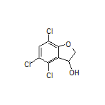 4,5,7-Trichloro-2,3-dihydrobenzofuran-3-ol