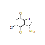 3-Amino-4,5,7-trichloro-2,3-dihydrobenzofuran