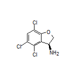 (S)-3-Amino-4,5,7-trichloro-2,3-dihydrobenzofuran