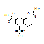 2-Aminonaphtho[2,1-d]thiazole-6,8-disulfonic Acid