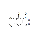 3-Chloro-4,5-dimethoxy-2-nitrobenzaldehyde