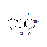 3-Chloro-4,5-dimethoxy-2-nitrobenzamide