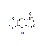 2-Chloro-3,4-dimethoxy-6-nitrobenzaldehyde