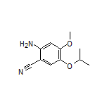 2-Amino-5-isopropoxy-4-methoxybenzonitrile