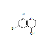 6-Bromo-8-chlorochroman-4-ol