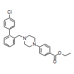 Ethyl 4-[4-[(4’-Chloro-2-biphenylyl)methyl]-1-piperazinyl]benzoate