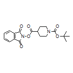 1,3-Dioxo-2-isoindolinyl 1-Boc-piperidine-4-carboxylate