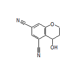 4-Hydroxychroman-5,7-dicarbonitrile