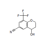 4-Hydroxy-8-(trifluoromethyl)chroman-6-carbonitrile