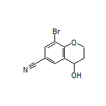 8-Bromo-4-hydroxychroman-6-carbonitrile