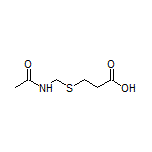3-[(Acetamidomethyl)thio]propanoic Acid