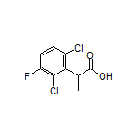 2-(2,6-Dichloro-3-fluorophenyl)propanoic Acid