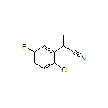 2-(2-Chloro-5-fluorophenyl)propanenitrile