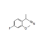 2-(4-Fluoro-2-methoxyphenyl)propanenitrile