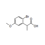 2-(2-Bromo-5-methoxyphenyl)propanoic Acid