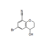 6-Bromo-4-hydroxychroman-8-carbonitrile