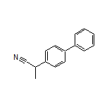 2-(4-Biphenylyl)propanenitrile