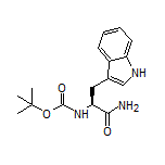 (S)-2-(Boc-amino)-3-(3-indolyl)propanamide