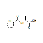(S)-2-[(S)-Pyrrolidine-2-carboxamido]propanoic Acid