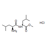 Methyl (S)-2-[(S)-2-Amino-4-methylpentanamido]-4-methylpentanoate Hydrochloride