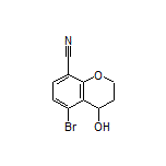 5-Bromo-4-hydroxychroman-8-carbonitrile