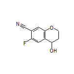 6-Fluoro-4-hydroxychroman-7-carbonitrile