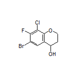 6-Bromo-8-chloro-7-fluorochroman-4-ol