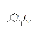 Methyl 2-(4-Methylpyridin-2-yl)propanoate