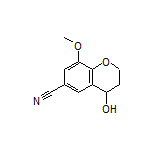 4-Hydroxy-8-methoxychroman-6-carbonitrile