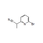 2-(6-Bromopyridin-2-yl)propanenitrile